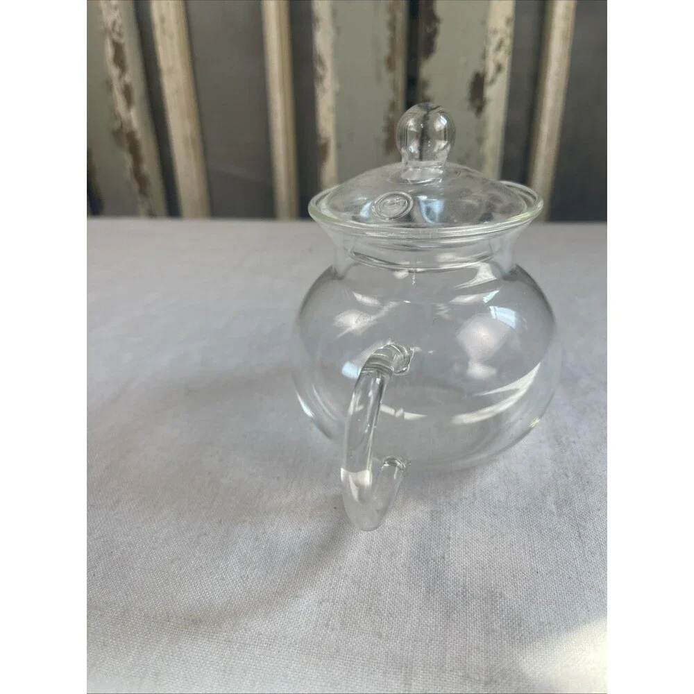 TEAPOT Clear Glass Height 4